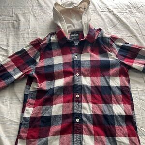 Vintage Hollister Flannel with Hood